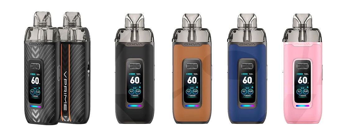 OXVA VPRIME Available Colors