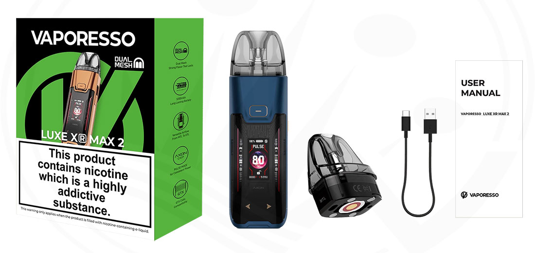 Los mejores cigarrillos electrónicos y equipos de vapeo en España Vontenido Vaporesso Luxe XR MAX-2