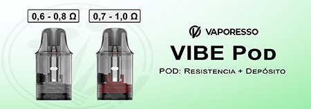 VIBE POD Vaporesso Resistencia-Depósito 